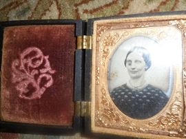 Beautiful case, unusual portrait of a woman with a black eye