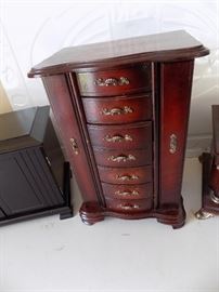 Tall Jewelry Chest