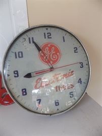 Antique GE Wall Clock Working