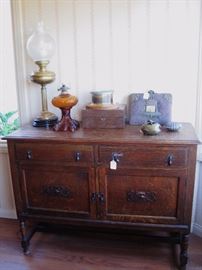 ANTIQUE BUFFET CABINET