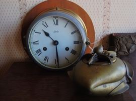 ANTIQUE MARINERS CLOCK