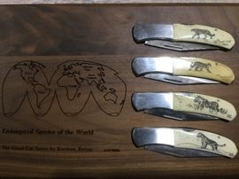 Kershaw - Great Cat Series - these are artist proof