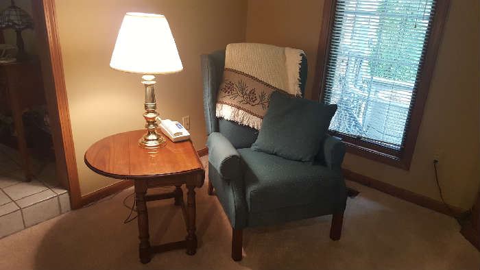 Wingback chair - $75