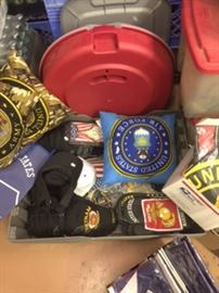 Lot of over 150 Military and American Decor Items