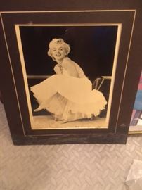 Vintage Framed Marilyn Monroe Pictures