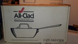 All-clad 2 quart sauce pan