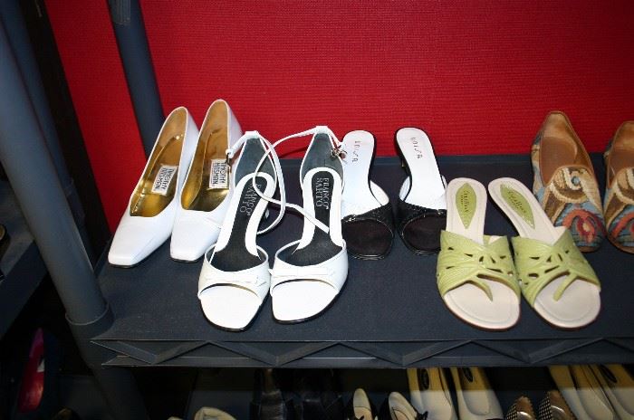 Over 50 Pair of Designer Shoes, Most Size 6 1/2
