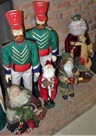 Santa’s, & Soldiers Standups