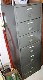 6-Drawer Metal File Cabinet