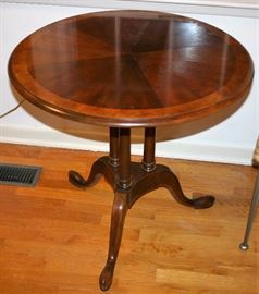Baker Round End Table