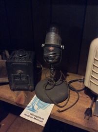 Very cool microphone radio station