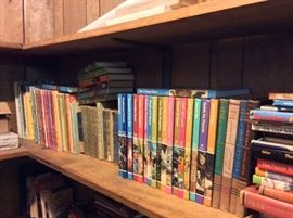 Lots of books, vintage and new!
