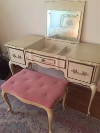 Matching vanity & bench. This item will be available to pre-buy Wednesday via our mobile app. 