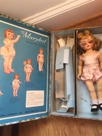 Vintage Marybel doll (with crutches & casts)