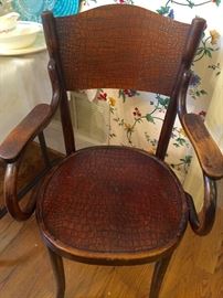 Signed Thonet bentwood chair