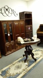 GORGEOUS FURNITURE...PERFECT CONDITION, CARPETS AND RUGS TOO!!!  ENTERTAINMENT CENTERS, BOOKCASES, WOOD CORBELS, ANTIQUE WALNUT TABLE, VINTAGE ROLL TOP DESK & MORE!! For Hundreds of *PICS* of Items Available Go To : www.EverythingUneed.net
