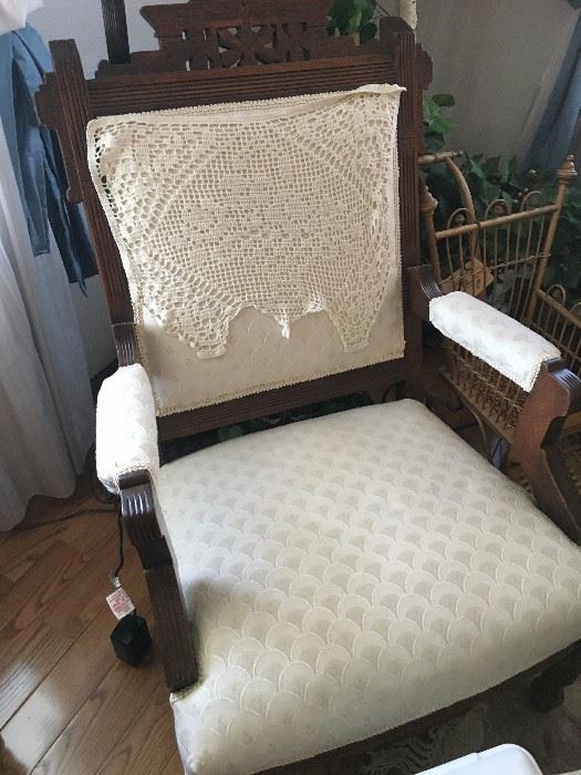 East Lake Chair with Matching Ottoman