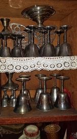 Silver Plate Goblets