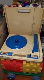 Child's Fisher Price Record Player