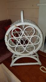Rattan and Wicker Wine rack
