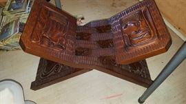 Carved Camel Stool