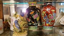 Imari Vases, Nawlins Birds