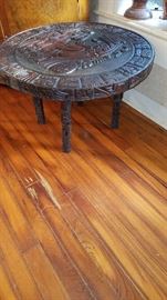 Carved Wood Table