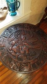 Carved Wood Table Top