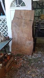 Solid Cypress Plank Slab