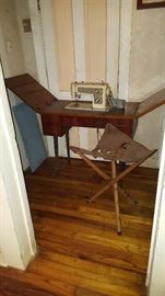 Sewing Machine and Leather Seat
