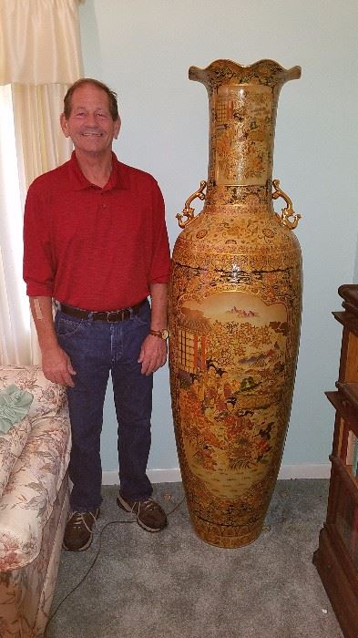 6' (72") Tall Import Vase (Oh and Wayne)
