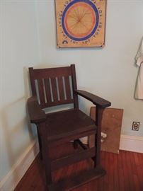 Haywood Wakefield billiards chair