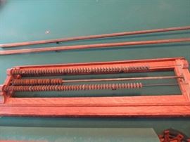 antique oak point counter