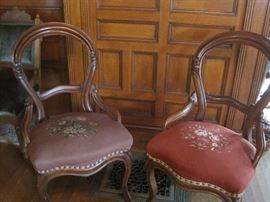 Victorian chairs