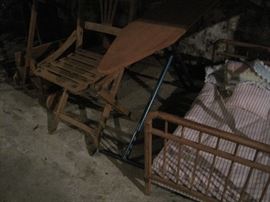 doll bed & child's chair