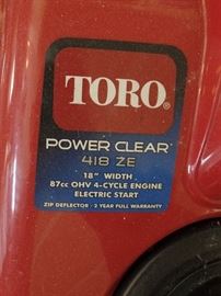 TORO POWER CLEAR 