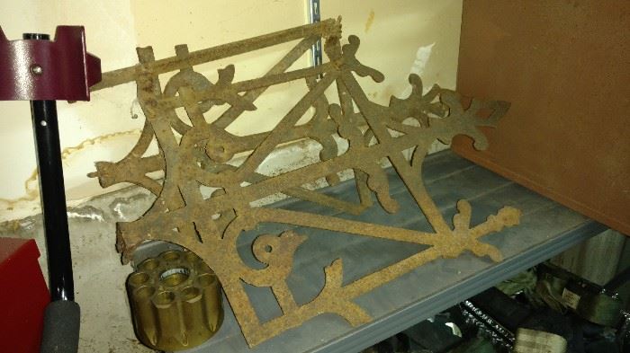 Iron piece from and old widows walk