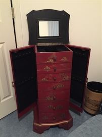 Jewelry armoire
