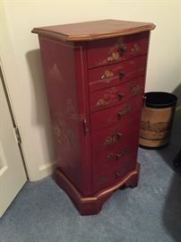 Asian Jewelry Armoire
