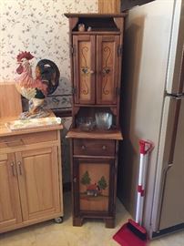 Tall and narrow Country Cabinet