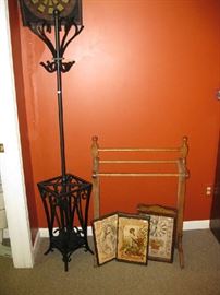 coat rack and quilt rack