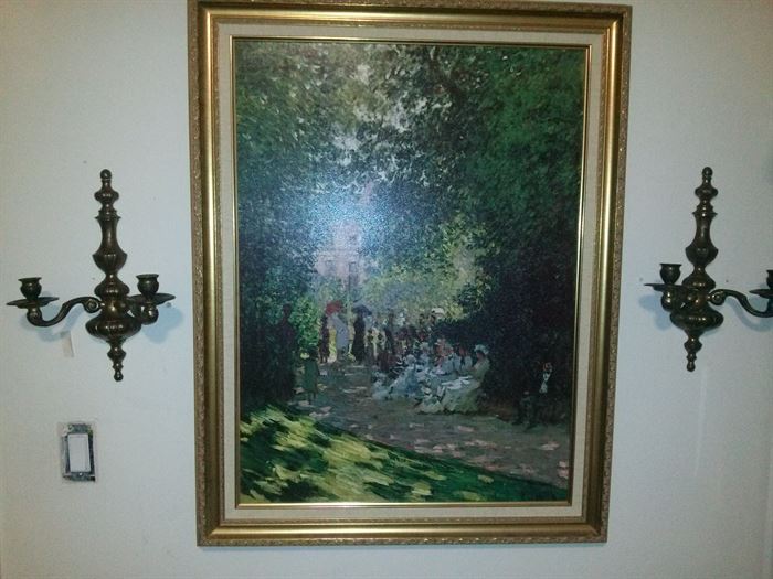 Vintage oil Painting signed artist $450 50% off