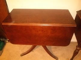 Antique Mahogany Side Table $195 (50% off)