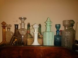 Vintage Wine Decanters
