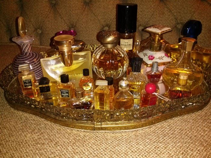 Vintage collectible perfume Gucci, Fendi, Versaci, Chanel