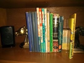 1st Edition Books, Horse Bookends