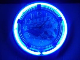 Neon Bud Light Clock