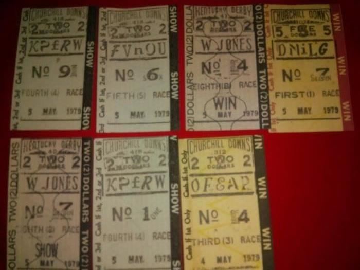 Vintage Churchill Downs Tickets