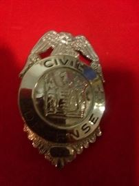Civil Defense Badge