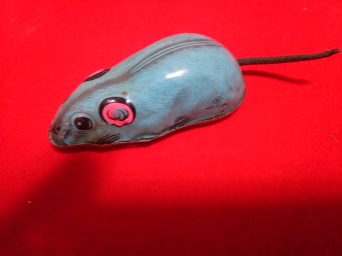 Tin Toy Rat